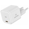 Swissten Síťový Adaptér GaN 1x USB-C 65W PD Bilý