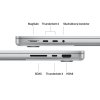 Apple MacBook Pro 14' (2025) / M5 / 10C CPU / 10C GPU / 16GB RAM / 512GB SSD / Stříbrný