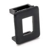 XtendLan Rámeček do patch panelu, pro SC simplexní optický konektor - černý - Doprodej