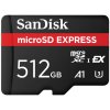 SanDisk microSD Express 512GB / U3 CL10 UHS-I / R:880/ W:650MB/s