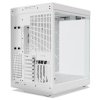 HYTE skříň Y70 Snow white / levé a přední sklo / Riser PCIe 4.0 / bez zdroje / 1x USB-C / 2x USB-A /