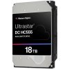 WD Ultrastar DC HC555 18TB / 0B48723 / SATA 6Gb/s / Interní / 3,5" / 7200rpm / 512MB