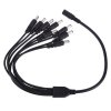 XtendLan Napájecí kabel/splitter 1 na 8, jack 2,1mm, průměr kabelu 2mm/0,3mm