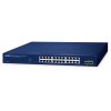 ROZBALENÉ - Planet GS-2210-24T2S WEBsmart L2 switch, 24x1Gb, 2x1Gb SFP, QoS