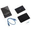 i-tec externí box pro HDD ADVANCE MySafe AluBasic/ 2,5" SATA/ SSD/ USB 3.0/ černý