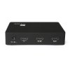 PremiumCord HDMI splitter 1-2 porty kovový s napájením, 4K, FULL HD, 3D
