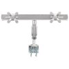 Neomounts FPMA-D940D / Flat Screen Desk Mount (clamp) / Silver