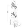 Neomounts FPMA-D960DVBLACKPLUS/Držák zakřiv. displeje/na stůl/17-49"/svorka/VESA 100X100/nosn. 2x15kg/2 displeje vert./č