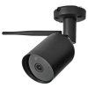 NEDIS IP kamera/ venkovní/ IP65/ Wi-Fi/ 1080p/ MicroSD/ Cloud / 12 VDC/ noční vidění/ Android/ iOS/ černá