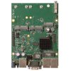 MikroTik RouterBOARD RBM33G 256MB RAM, dual 880 MHz, 2x miniPCI-e, 1x M.2 slot, 2x SIM slot, 3x GbE, L4