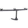 Neomounts FPMA-D700DD3/Držák displeje/na stůl/10-27"/stojan+průchodka/VESA 100X100/nosn. 3x8kg/3 displeje/černý