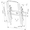 Neomounts Select  WL35S-850BL14 / Screen Wall Mount (tilt, VESA 400x400) / Black