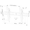 Neomounts Select  WL35S-850BL18 / Screen Wall Mount (tilt, VESA 800x400) / Black