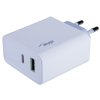 TRX Akyga AK-CH-14 USB nabíječka 220V/ 5-20V/ 45W/ USB-C + USB-A/ PD 3.0/ QC 3.0/ AFC/ FCP/ Apple 2.4A/ PPS/ bílá