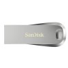 SanDisk Ultra Luxe 128GB / USB 3.1 / celokovový design / stříbrná