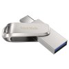 SanDisk Ultra Dual Drive Luxe USB-C 32GB / USB 3.0 Typ-C /  USB 3.0 Typ-A / stříbrný