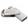 SanDisk Ultra Dual Drive Luxe USB-C 512GB / USB 3.0 Typ-C /  USB 3.0 Typ-A / stříbrný