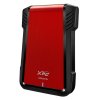 ADATA EX500 box pro 2,5" HDD/SSD / USB 3.1 / SATA 3.0 / červený