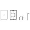 Ubiquiti UniFi 6 In-Wall - Wi-Fi 6 AP, 2.4/5GHz, až 5.3 Gbps, 5x GbE, PoE/PoE+ (bez PoE injektoru)