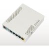 MikroTik RouterBOARD RB951Ui-2HnD 128 MB RAM/ 600 MHz/ 5x LAN/ 1x USB/ MIMO (2x2)/ 2.4Ghz 802b/g/n/, 1x PoE, vč L4