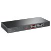 TP-Link TL-SG1218P 16-Port 10/100Mbps + 2-Port Gigabit Rackmount Switch with 16-Port PoE+