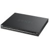 ZyXEL XGS4600-52F L3 Managed Switch, 48 port Gig SFP and 4x 10G SFP+, stackable, dual PSU