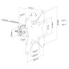 Neomounts FL40-430BL12/Držák displeje/na sloup,tyč 28-50 mm/23-42"/sklopný/1 čep/VESA 200X200/nosn. 25kg/černý