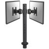 Neomounts FPMA-D050BLACK/Držák displeje/na stůl/10-30"/průchodka/VESA 100X100/nosn. 2x10kg/2 displeje/černý