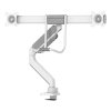 Neomounts DS75-450WH2 /Držák displeje/na stůl/17-32"/svorka+průchodka/VESA 100X100/nosn.2x8kg/plyn. píst/2 displeje/bílý