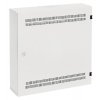 Solarix rozvaděč SOHO LC-18 s lištami 2U, 4U a 11U, 550x550x150mm, bílá RAL 9003