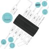 i-tec USB HUB Charging/ 7 portů/ 2 nabíjecí port/ USB 3.0/ napájecí adaptér/ černý