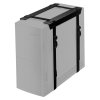 Neomounts CPU-D025BLACK /Držák na PC/pod stůl/horizont. i vertik. montáž/výška PC: 3-60 cm/šírka PC: 8-70 cm /černý