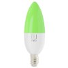 IMMAX NEO SMART žárovka LED E14 6W RGB+CCT barevná a bílá, stmívatelná, Wi-Fi, TUYA