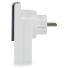NEDIS Wi-Fi chytrá zásuvka/ venkovní/ monitor napájení/ 16A/ francouzský typ E/ IP44/ Android/ iOS/ Nedis® SmartLife