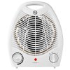 NEDIS horkovzdušný ventilátor/ termostat/ spotřeba 2000 W/ 2 tepelné režimy/ ochrana proti převrácení/ bílý
