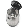 NEDIS rychlovarná konvice KAWK340EAL/ objem 1,7 l/ otáčení o 360°/ nerezová ocel/ spotřeba 2200 W/ černá / hliník