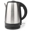 NEDIS rychlovarná konvice KAWK340EAL/ objem 1,7 l/ otáčení o 360°/ nerezová ocel/ spotřeba 2200 W/ černá / hliník