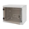 Triton 19" rozvaděč jednodílný 4U/400mm, celoskleněné dveře