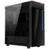 GIGABYTE C200 GLASS / ATX / průhledná bočnice / 2x USB 3.0 / černá