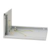 Triton 19" rozvaděč jednodílný 4U/400mm, rozebraný DeltaX