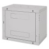 Triton 19' rozvaděč jednodílný 12U/395mm vylamovací otvor pro ventilátor RAL7035