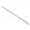 EUROSUPPLIES plastové hřbety/ formát A4/ 16mm/ bílé/ 100 pack