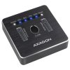 AXAGON dokovací/klonovací stanice pro 2x M.2 NVMe SSD / ADSA-M2C / USB-C / USB 3.2 Gen2 / AC adaptér