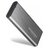 AXAGON box na M.2 NVMe SSD / EEM2-SG2 / USB-C / USB 3.2 Gen2 / kabel 20cm USB-C na USB-A