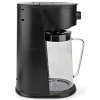 NEDIS přístroj na přípravu ledové kávy a ledového čaje/ kávový filtr/ objem 2.5 l/ 6 šálků/ černý
