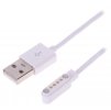 HELMER nabíjecí kabel k hodinkám Helmer LK 710/ LK 709/ LK 706/ vstup 5V/ 60cm/ bílý