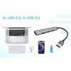 i-tec USB 3.0 HUB Metal 1x USB 3.0 + 3x USB 2.0