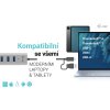 i-tec USB-C nabíjecí HUB Metal/ 7 portů/ USB-A 3.2 Gen 1/ kovový