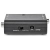 NEDIS digitální audio převodník/ 2cestný/ zásuvka RCA + zásuvka Toslink/ zásuvka RCA + zásuvka Toslink/ černý