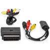 NEDIS video převodník/ USB 2.0/ 480p/ A/V kabel/ SCART/ 3x RCA zásuvka/ S-video zásuvka/ černý